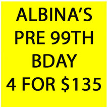 Albina&#39;s Pre 99TH Bday Special Discounts To $149 Special Ooak Deal Best Offers - £215.82 GBP