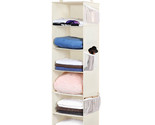 Hanging Closet Organizer And Storage Shelves, 6-Shelf Wardrobe Clothes O... - $37.99