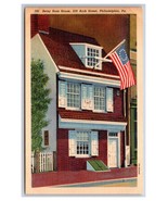 Betsy Ross House Philadelphia Pennsylvania PA UNP Linen Postcard T23 - $53.74 MXN Betsy Ross House Philadelphia Pennsylvania PA UNP Linen Postcard T23 - $53.74 MXN