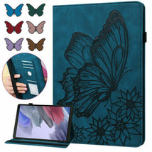For Samsung Galaxy Tab A8 2021 SM-X200/X205 Butterfly Leather Flip Wallet Cover - £56.85 GBP