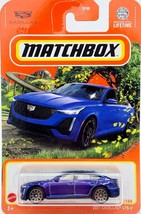 Matchbox 2021 Cadillac CT5-V BLUE - $2.96