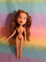 Vintage 2001 MGA Bratz Doll Long Brown Hair Brown Eyes - nude, no feet - $11.87