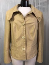 Escada Women&#39;s Coat Maze 4 Button Stretch Jacket Coat Size 44 / 14  - $137.61