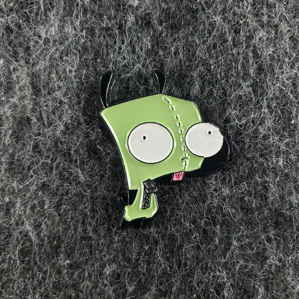 Invader Zim Gir Enamel Pin - Nickelodeon Cartoon - Bags Lanyard Badge Hat - $5.70
