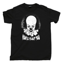 Pennywise T Shirt, Dancing Clown Stephen King It Movie Men&#39;s Cotton Tee Shirt - £11.18 GBP