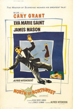 North By Northwest Poster 27x40 Alfred Hitchcock Cary Grant Roger Thornh... - £22.37 GBP