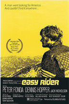 Easy Rider Movie Poster 24x36 inches Peter Fonda Dennis Hopper 1969 61x9... - $16.99
