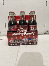 NASCAR 6-Pack Coca Cola Racing Family Glass Coke Bottles. Unopened. - $18.69