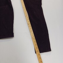 Universal Thread Women's Wine High-Rise Skinny Corduroy Pants Size 2/26R (26×28) image 9