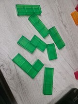 Jenga Special Tetris Edition with Translucent Green Replacement Parts Blocks - £3.12 GBP