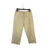 J Jill Capris Pants Womens 6P Petites Used Soft Yellow - $15.94