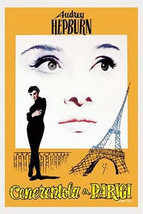Funny Face Poster Italian 24x36 in Audrey Hepburn Cenerentola a Parigi 61x90 cm  - £15.81 GBP