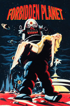Forbidden Planet Poster 24x36 inches Robby the Robot Robbie 61x90 cm - $15.99