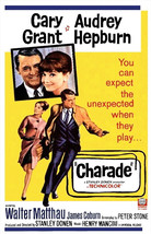 Charade Movie Poster Magnet Cary Grant Audrey Hepburn 2x3 inches 1963 Hitchcock - £6.38 GBP