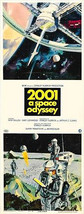 2001: A Space Odyssey Door Poster 14x36 inches Stanley Kubrick Keir Dull... - £23.97 GBP