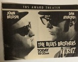 The Blues Brothers Tv Guide Print Ad Dan Aykroyd John Belushi TPA15 - £4.74 GBP