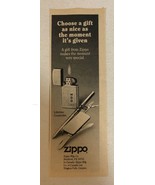 1991 Zippo Lighter Vintage Print Ad pa27 - $7.91