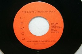 THE LAUREL MOUNTAIN BOYS Northfield Express 45 LEMCO Bluegrass 1972 - £15.81 GBP