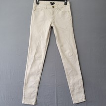 H&amp;M Women Pants Size 6 Tan Khaki Preppy Stretch Skinny Classic Low Rise ... - £11.95 GBP