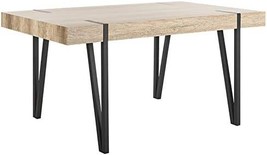 Alyssa Dining Table In Brown And Black By Safavieh Home Is Rustic Indust... - $415.94