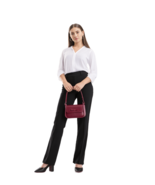 Women Handbag Unbranded Women Faux Leather Adjustable Shoulder and Handbag - $15.81