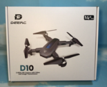 DEERC D10 Foldable Drone 1080p FPV Camera Altitude Hold Headless Mode 2 ... - £50.72 GBP