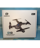 DEERC D10 Foldable Drone 1080p FPV Camera Altitude Hold Headless Mode 2 ... - £50.86 GBP