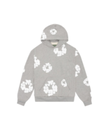BRAND NEW Denim Tears Cotton  Hoodie Black/Grey Size Medium - $3,382.41 MXN