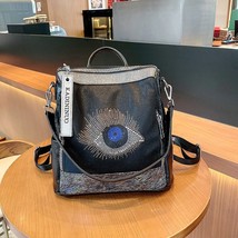 New Cute Backpack Women Mochila Luxury Brand Designer Leather Backpacks Travel L - £73.92 GBP