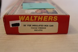 HO Scale Walthers, 50&#39; Box Car, Conrail, Yellow, #360649 932-4755 Built - $40.00