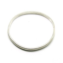 Solid Real Silver Kids Bangle Bracelet Single - Pre-owned - $61.46