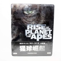 Sealed Movie Rise of the Planet of the Apes Steelbook BD+DVD Blu-ray BD50 Chine - £19.46 GBP