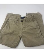 Polo Ralph Lauren Green Label Size 4/4T Corduroy  Khaki Color Button Bac... - $21.48 CAD