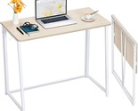 Wohomo Folding Desk, Small Foldable Desk 31.25&quot; For Small Spaces, Space,... - £61.31 GBP