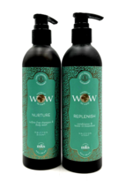 MKS Eco Wow Nature Shampoo/Body Wash &amp; Replenish Conditioner/Leave In 10... - £20.54 GBP