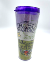 Disney Parks Epcot Flower and Garden Festival 2022 Figment Tumbler Cup 22oz NWT - £28.93 GBP