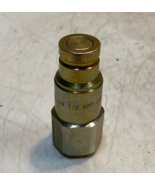 Holmbury M-A9 1/2 NPT-C06 Flat Face Hydraulic Coupler - $42.11 CAD