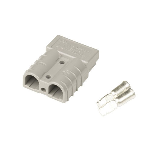Anderson 8 Gauge Contacts Power Connector 50A - Gray - $25.41