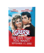 Grease DVD Release Promotional Pin Button 2002 John Travolta Olivia Newt... - £3.93 GBP