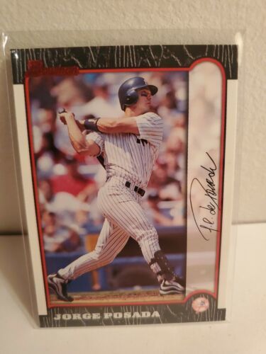 Primary image for 1999 Bowman Baseball Card | Jorge Posada | New York Yankees | #48