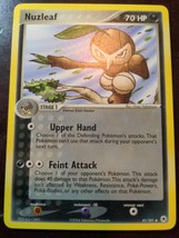 Nuzleaf 45/101 EX Hidden Legends Pokemon Trading Card - NM - $2.90