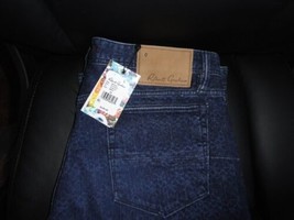 Robert Graham Perfect Fit Mitchell Indigo Jeans 34&quot; Waist x 32&quot; L - £194.35 GBP