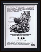 ORIGINAL Vintage 1969 The Bible 11x14 Framed Advertisement Ava Gardner - £78.84 GBP