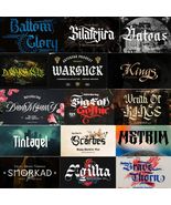Special Gothic Fonts 100+ Bundle Procreate Commercial Use Instant Download - $8.21 CAD
