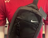 Nike NSW Essentials Crossbody Bag 5 Liter Unisex Casual Bag Black NWT CV... - £52.49 GBP