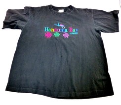 Vintage Hanauma Bay Hawaii Snorkeling Graphic Tee Colorful Fish Swimmer ... - $314.82 MXN