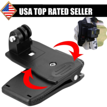 Clip Fast Clamp Mount Jaw Rotary Backpack Mount For GoPro HERO11 10 9 8 ... - $9.87