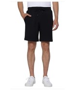 Infinity Mens Shorts Black Sweat Luxe Stretch Pockets Comfortable Heavyw... - $39.99