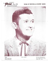 B &amp; W, 8 by 10 inch Picture-Roy Acuff-Country Musician-Flame Theatre Cafe - £6.38 GBP