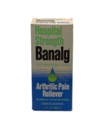 BANALG Hospital Strength Arthritic Pain Reliever arthritis NOS 2fl oz HTF - £114.19 GBP